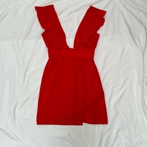 Superdown Mini Red Dress